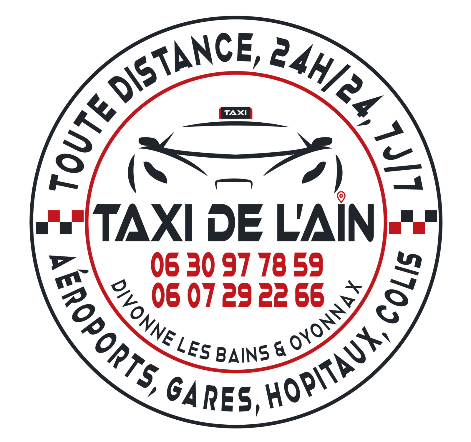 Taxi de l'Ain Logo